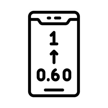 Uygulama simgesini Yuvarla, vektör illüstrasyonu basit tasarım