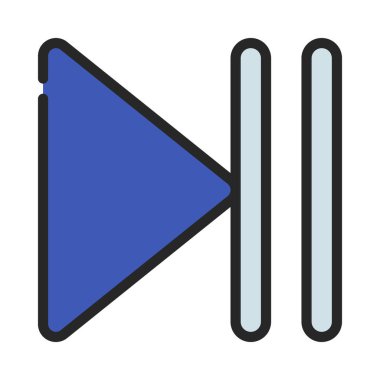 Web simgesi vektör resimlemesini duraklat