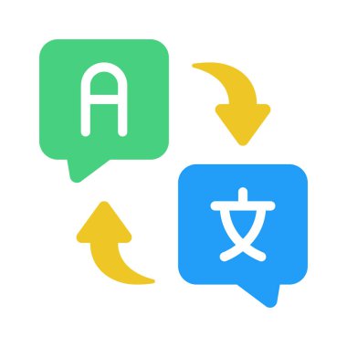 İletiler web simgesi vektör illüstrasyonu