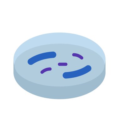 Petri Çanağı web simgesi vektör illüstrasyonu