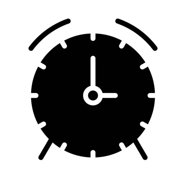 Ρολόι Απομονωμένο Εικονίδιο Διανυσματικό Σχεδιασμό — Διανυσματικό Αρχείο