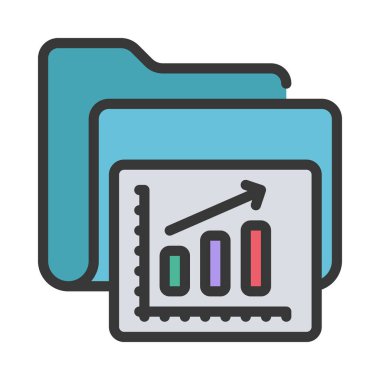 veri dizini simgesi, Vektör İllüstrasyonu 