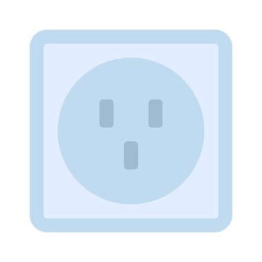 UK Eklenti simgesi, vektör illüstrasyonu basit tasarım