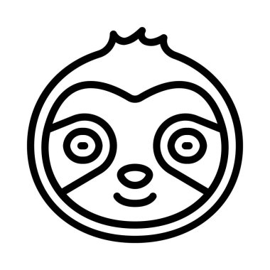 Tembel ağ ikonu vektör illüstrasyonu