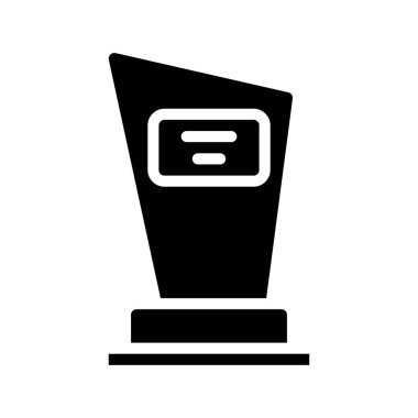 Sharp Ödülü Web simgesi vektör illüstrasyonu