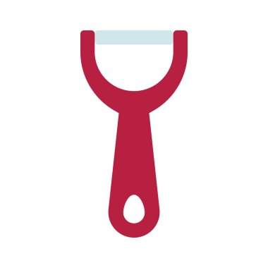 Patates Soyucu web simgesi vektör illüstrasyonu