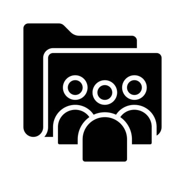 Takım Dizin simgesi, vektör illüstrasyonu 