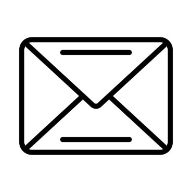 e- posta simgesi, vektör illüstrasyonu