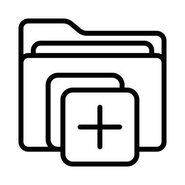 Dizin simgesini, vektör illüstrasyonunu çoğalt 