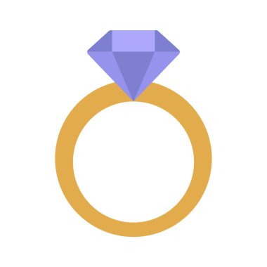 Halka ağ simgesi düz tasarım, vektör illüstrasyonu