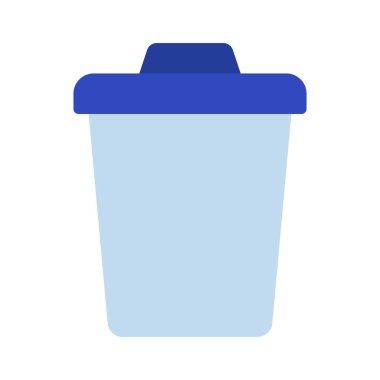 Çöp Kutusu ikon vektör illüstrasyonuName