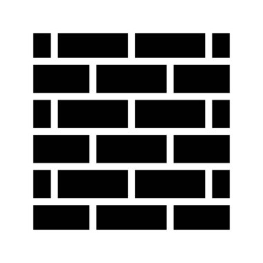Brick Wall web simgesi vektör illüstrasyonuName