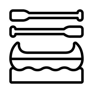 Kano Simgesi Basit Vektör İllüstrasyonu