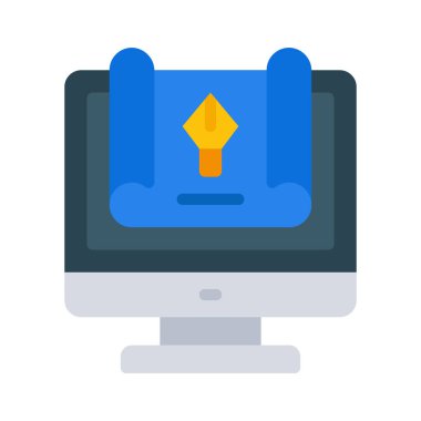 Prototip Uygulama Web simgesi, vektör illüstrasyonu    