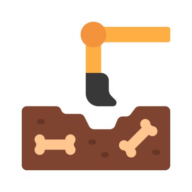 Kazıcı Kazısı Web Sitesi vektör illüstrasyonuName