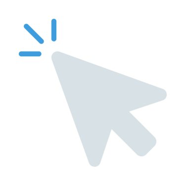 Fare Tıklayıcı Simgesi Basit Vektör ResmiComment