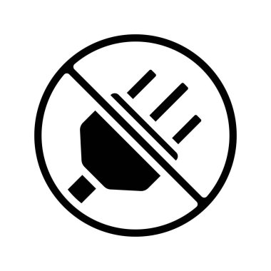  Güç Eklentisi ağ ikonu vektör illüstrasyonu yok