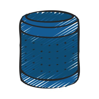 Akıllı Sözcü simge vektör resimleme tasarımını izole etti