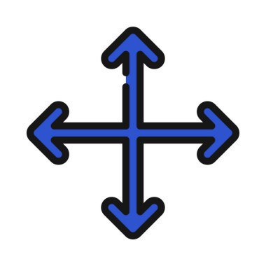 Okların simge vektör resimlerini genişlet