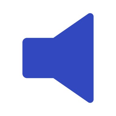 ses web simgesi vektör illüstrasyonu