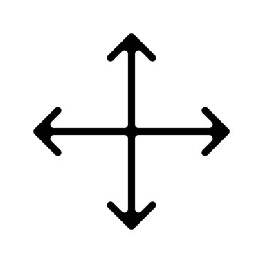 Okların simge vektör resimlerini genişlet