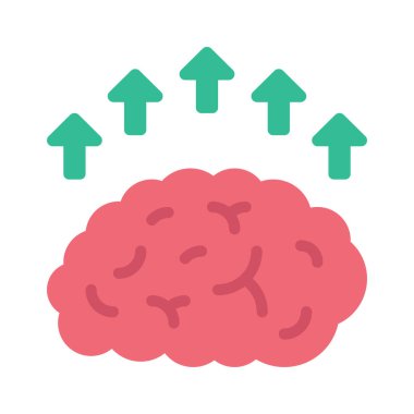 Zihinsel Kapasite Web ikon vektör resimlemesini Artır