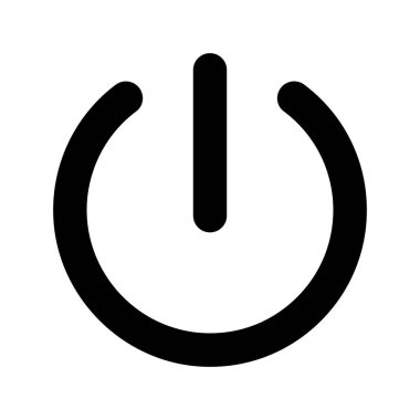 Güç İşareti vektör çizimi 