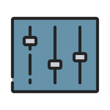 Simge Basit Vektör İllüstrasyonu Seçenekleri