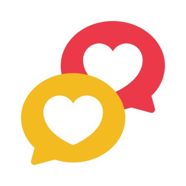 İletiler web simgesi vektör illüstrasyonu