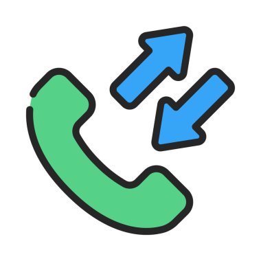 Giden Arama Simgesi Basit Vektör ResmiComment