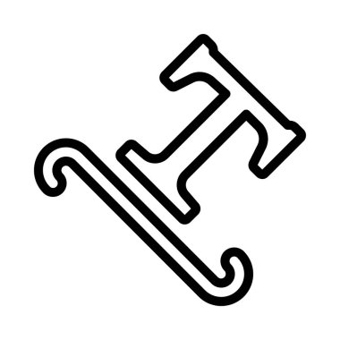 Yol Aracı simgesinin vektör illüstrasyonu