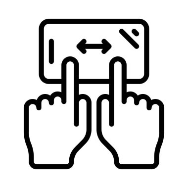 Telefonu Uzaklaştır simgesi basit vektör illüstrasyonu