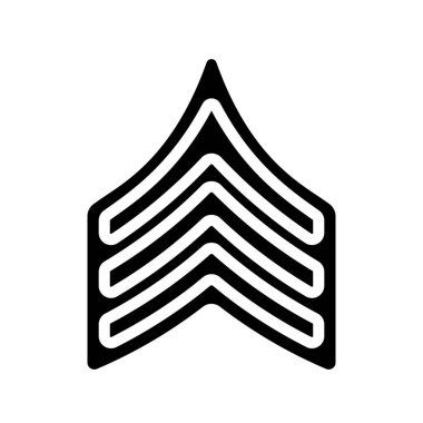 Çavuş Web simgesi vektör illüstrasyonu