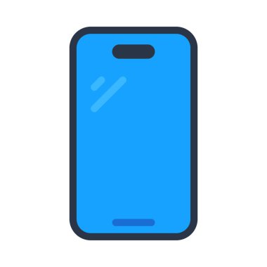 Akıllı Telefon simgesi vektör resimleme arkaplanı 