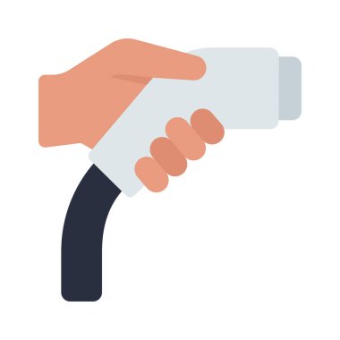 Yetkili simge, vektör illüstrasyonu basit tasarım