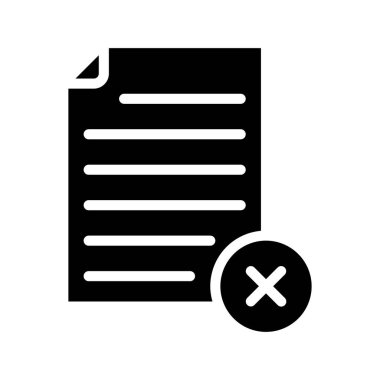 Kağıtsız Simge Basit Vektör İllüstrasyonuna Git