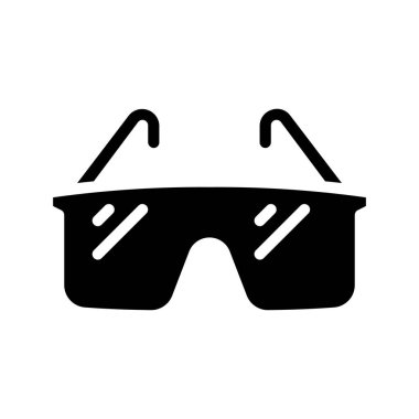 göz gözlük simge vektör çizim