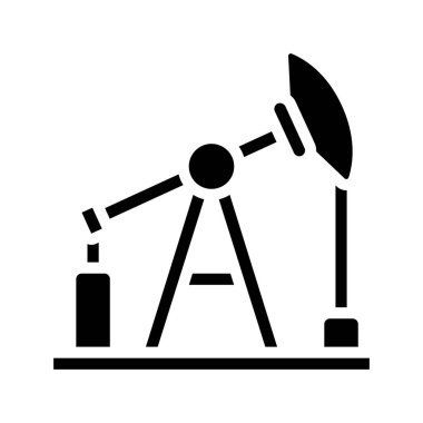 Sondaj Aracı Simgesi Basit Vektör İllüstrasyonu