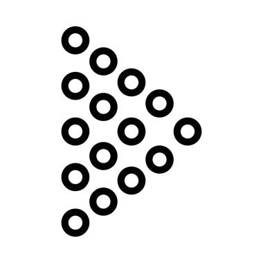 ok sağ simge vektör illüstrasyonu