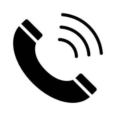 Konuşan Telefon Arama simgesi illüstrasyonu 