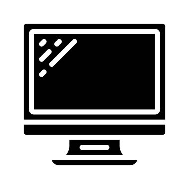 bilgisayar simgesi, vektör illüstrasyonu 