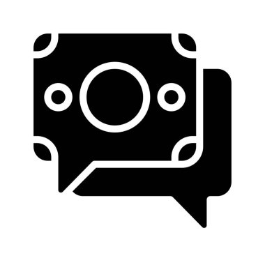 para tartışma kutsal kişilerin resmi, vektör çizim