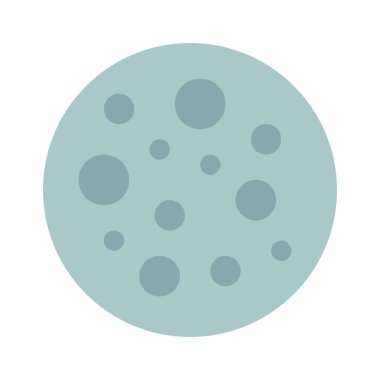 ay web simge vektör çizim