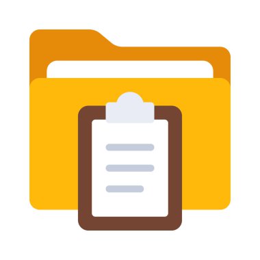 Kontrol Listesi Simgesi, vektör illüstrasyonu 