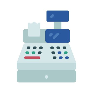 Para Kaydı Web simgesi vektör illüstrasyonu