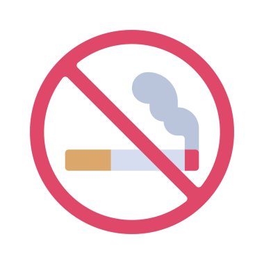 Smoking Web simgesi vektör çizimi yok