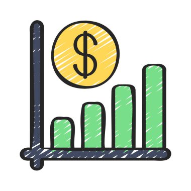 Artan Kâr kavramı konsept vektör çizimi