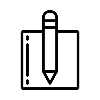 Web simgesi düz tasarımı, vektör illüstrasyonunu düzenle