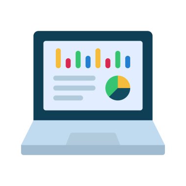 Veri Paneli simgesi, vektör illüstrasyonu  