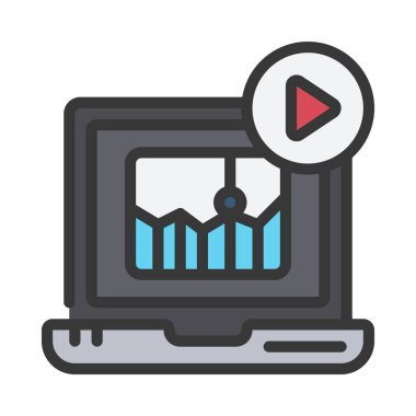 Çevrimiçi Rota Web ikonu vektör illüstrasyonu